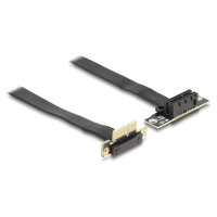Riser Karte PCI Express x1 Stecker 90° gewinkelt zu...