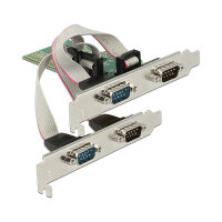 PCI Express x1 Karte zu 4 x Seriell RS-232