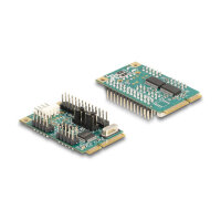 Mini PCIe I/O PCIe full size 1 x Parallel, 2 x Seriell...