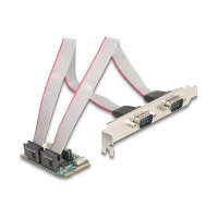 Mini PCIe I/O PCIe full size 2 x Seriell RS-232 mit...