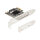 PCI Express x1 Karte zu 1 x intern USB 5 Gbps Typ-E Key A und 1 x 19 Pin Pfostenstecker - Low Profile Formfaktor