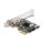 PCI Express x1 Karte zu 1 x intern USB 5 Gbps Typ-E Key A und 1 x 19 Pin Pfostenstecker - Low Profile Formfaktor