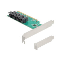 PCI Express x16 Karte zu 4 x intern SFF-8643 NVMe -...