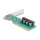 PCI Express x16 Karte zu 4 x intern SFF-8643 NVMe - Bifurcation - Low Profile Formfaktor