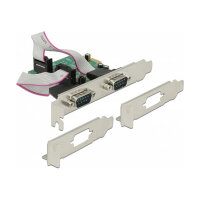PCI Express x1 Karte zu 2 x Seriell RS-232 High Speed...