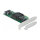 PCI Express x8 Karte zu 4 x intern SFF-8643 NVMe - Low Profile Formfaktor