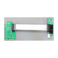 Riser Karte Mini PCI Express > PCI Express x1 links gerichtet