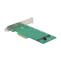 PCI Express x4 Karte > 2 x intern M.2 Key B mit RAID -...