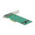 PCI Express x4 Karte > 2 x intern M.2 Key B mit RAID - Low Profile Form Faktor