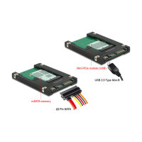 2.5? Konverter SATA 22 Pin / USB 2.0 Typ Mini-B > 1 x...