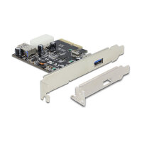 PCI Express x4 Karte > 1 x extern + 1 x intern...