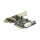 PCI Express x4 Karte > 1 x extern + 1 x intern SuperSpeed USB 10 Gbps (USB 3.1 Gen 2) Typ A Buchse
