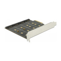 PCI Express x4 Karte > 4 x intern M.2 Key B mit RAID