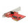 PCI Express x1 Karte > 1 x intern M.2 Key E - Low Profile Formfaktor
