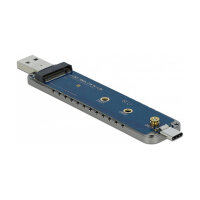 Externes Gehäuse für M.2 NVMe PCIe SSD mit USB...