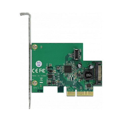 PCI Express x4 Karte zu 1 x intern USB 10 Gbps Typ-E Key A 20 Pin Buchse