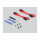 PCI Express x16 Karte zu 1 x M.2 Key B + 1 x NVMe M.2 Key M + 1 x mSATA - Low Profile Formfaktor