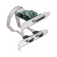 PCI Express x1 Karte zu 2 x Seriell RS-232 + 1 x Parallel...