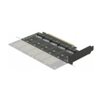 PCI Express x16 Karte zu 5 x intern M.2 Key B / SATA