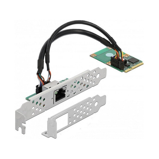 Mini PCIe I/O PCIe full size 1 x RJ45 Gigabit LAN