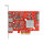 PCI Express x4 Karte zu SuperSpeed USB 10 Gbps mit 2 x USB Typ-A und 2 x USB Type-C™ - Dual Channel