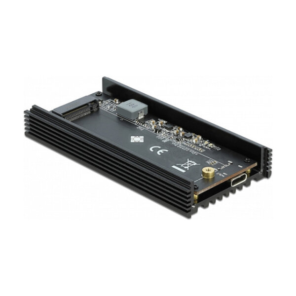 Externes Gehäuse für M.2 NVMe PCIe SSD mit SuperSpeed USB 20 Gbps (USB 3.2 Gen 2x2) USB Type-C™ Buchse