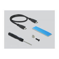 Externes Gehäuse für M.2 NVMe PCIe SSD mit...