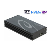 Externes Gehäuse für M.2 NVMe PCIe SSD mit SuperSpeed USB 20 Gbps (USB 3.2 Gen 2x2) USB Type-C™ Buchse