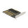 PCI Express x16 Karte zu 4 x intern NVMe M.2 Key M - Bifurcation
