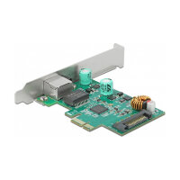 PCI Express x1 Netzwerkkarte 2,5 Gigabit LAN 1 x RJ45 mit PoE+ RTL8125