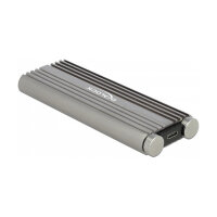 Externes Gehäuse für M.2 NVMe PCIe SSD mit...