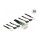 PCI Express 4.0 x16 Karte zu 4 x SFF-8639 NVMe - Bifurcation - Low Profile Formfaktor