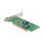 PCI Express 4.0 x16 Karte zu 4 x SFF-8639 NVMe - Bifurcation - Low Profile Formfaktor