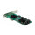 8 Port SATA PCI Express x1 Karte - Low Profile Formfaktor