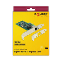 PCI Express x1 Netzwerkkarte Gigabit LAN 1 x RJ45 i82574