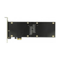 PCI Express x1 Karte für 2 x SATA HDD / SSD