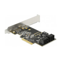 5 Port SATA PCI Express x4 Karte - Low Profile Formfaktor