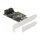 5 Port SATA PCI Express x4 Karte - Low Profile Formfaktor