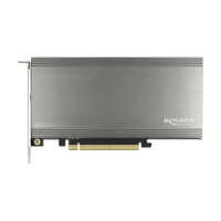 PCI Express x16 Karte zu 4 x intern NVMe M.2 Key M