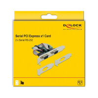 PCI Express x1 Karte zu 2 x Seriell RS-232