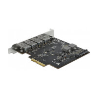 PCI Express x4 Karte zu 1 x USB Type-C™ + 4 x USB Typ-A - SuperSpeed USB 10 Gbps