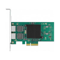 PCI Express x4 Netzwerkkarte Gigabit LAN 2 x RJ45 i82576
