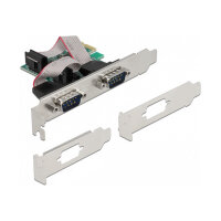 PCI Express x1 Karte zu 2 x Seriell RS-232