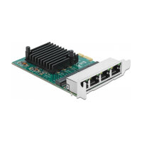 PCI Express x1 Netzwerkkarte Gigabit LAN 4 x RJ45 RTL8111
