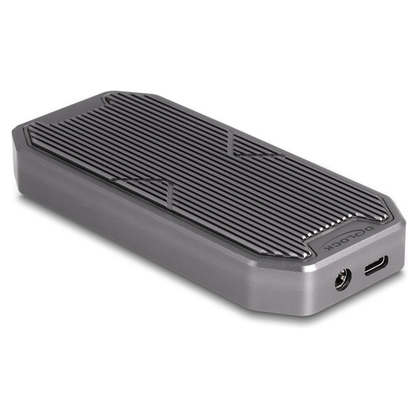 Externes Gaming Gehäuse für M.2 NVMe PCIe SSD mit SuperSpeed USB 20 Gbps (USB 3.2 Gen 2x2) USB Type-C™ Buchse und RGB LED Beleuchtung