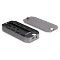 Externes Gaming Gehäuse für M.2 NVMe PCIe SSD...