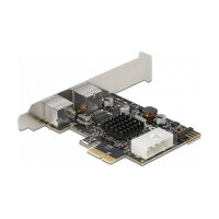PCI Express x1 Karte zu 2 x PS/2 und USB Pfostenstecker -...