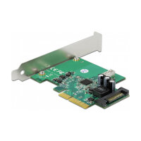 PCI Express x4 Karte zu 1 x intern USB 3.2 Gen 2 Key B 20 Pin Buchse