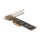 PCI Express x4 Karte zu 1 x intern NVMe M.2 Key M 110 mm - Low Profile Formfaktor