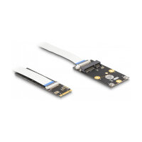 Konverter M.2 Key B+M Stecker zu 1 x Mini PCIe Slot half...